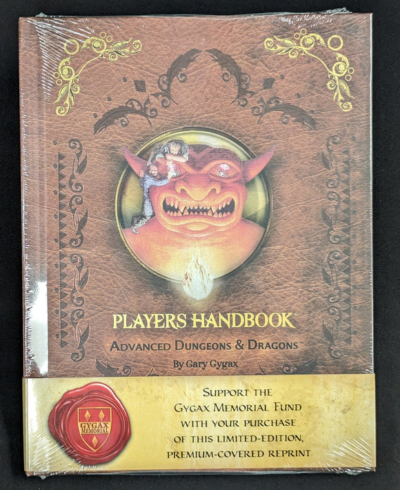 AD&D 1st ED 1E Players Handbook Premium HC WOC A0241 Dragons Sealed SW PHB