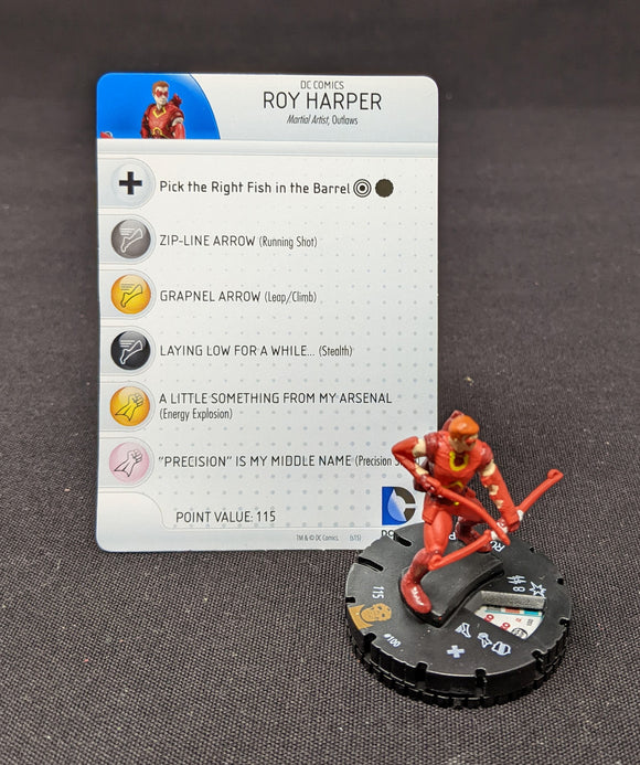 Heroclix Roy Harper #100 (Justice League: Trinity War)