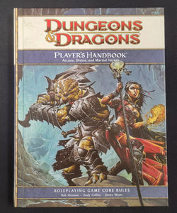 D&D 4e Player's Handbook Harcover (WOC# 21736) PHB