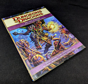 D&D4E Dungeons & Dragons Divine Power HC  WOC 21790