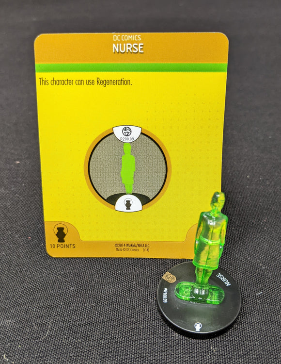 Heroclix Green Lantern Nurse #R200-09  (War of Light)