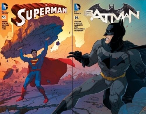 Superman #50 & Batman #50 Madness Games
